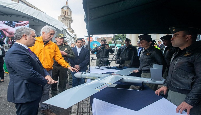 Con drones de última tecnología se refuerza sistema de vídeo-vigilancia y seguridad en Bogotá