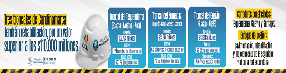 Cundinamarca Tres troncales