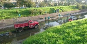 Una ardua gestión realiza el Distrito para prevenir las inundaciones
