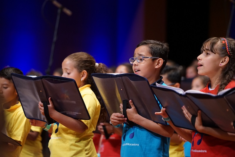 #Educación | "Bogotá canta" cierra con broche de oro la semana del estudiante