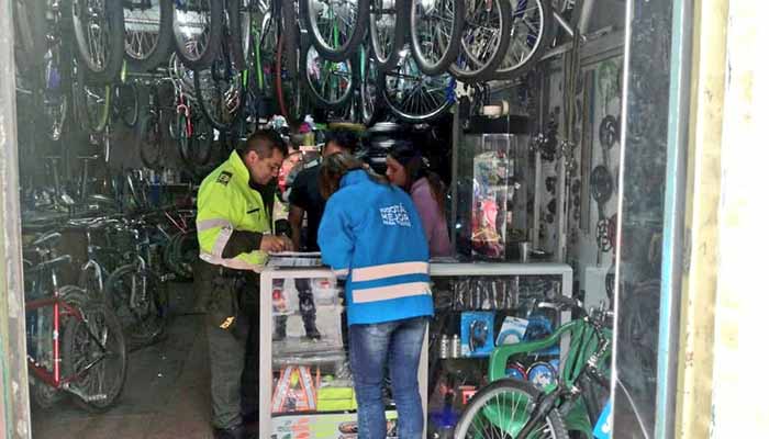 En Suba, control a venta de bicicletas y análisis de inseguridad en UPZ 25