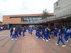 Estudiantes del Colegio Delia Zapata Olivella de Suba vivieron CicloExpedición intermodal a Monserrate