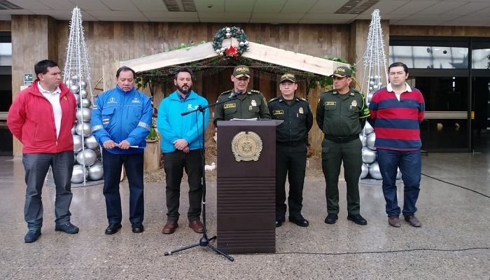 Policía metropolitana de Bogotá reportó dos homicidios durante fiestas de Navidad en la ciudad