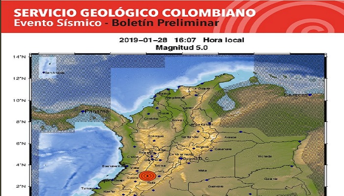 Ultima hora: Nuevo temblor en Colombia: se sintió en Bogotá y Cali