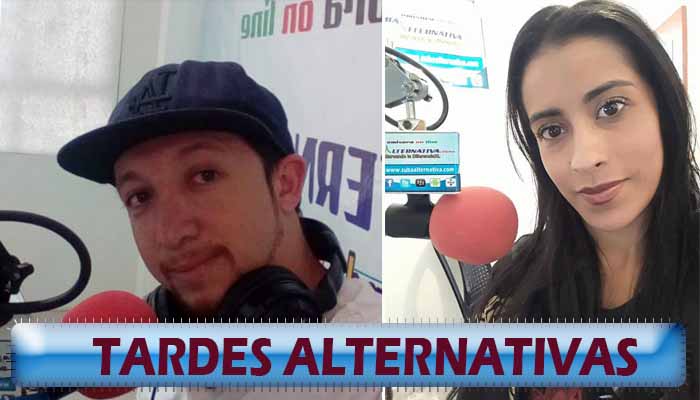 Tardes Alternativas lunes a viernes de 1 a 5 de la tarde con Aura Nelly Díaz