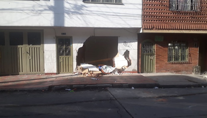 “Cervecitas”, originan tragedia; un hombre muerto y una vivienda destruida en el barrio San Cayetano de Suba