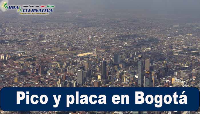Pico y placa para este viernes 8 de marzo en Bogotá