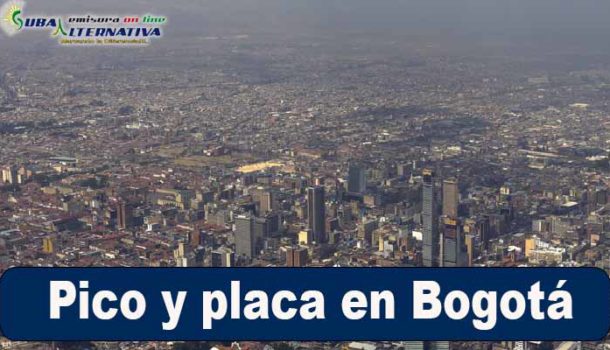 Pico y placa para este jueves 28 de marzo en Bogotá