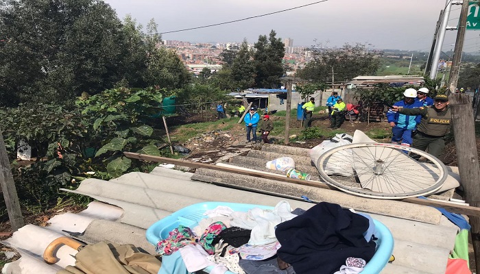 Alcaldía de Suba recuperó espacio público que había sido invadido en la calle 170 con la zona de La Conejera