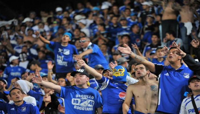 Imponen restricción pedagógica a hinchas de millonarios que ocupan la tribuna occidental por actos de discriminación y machismo durante el pasado clásico