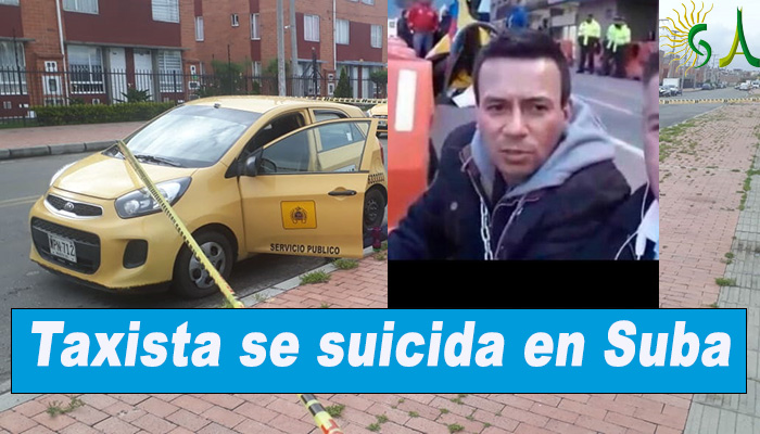 Taxista se suicida en Suba