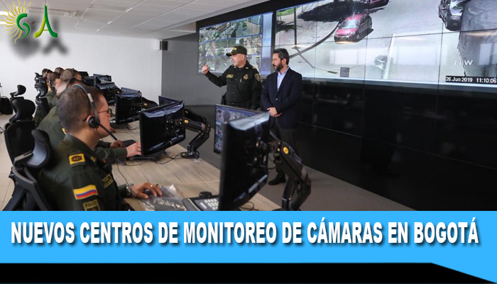 Nuevos centros de monitoreo de cámaras mejorarán la seguridad en Bogotá