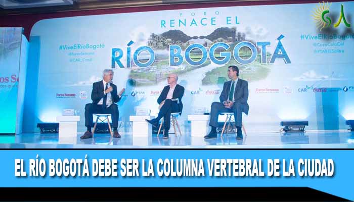 El río Bogotá debe ser la columna vertebral de la ciudad: alcalde Enrique Peñalosa