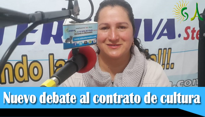 Marcela Ospina anuncia para esta semana, nuevo debate al contrato de cultura de la localidad