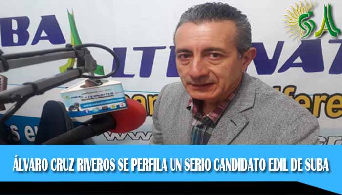 “Hay que reorientar la administración local”: Álvaro Cruz Riveros, candidato a edil de Suba por Alianza Verde