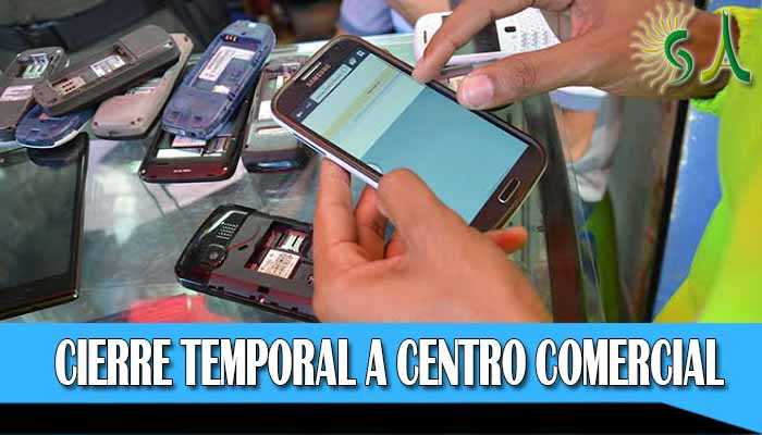 Cierre temporal a centro comercial que vendía celulares hurtados en Bogotá
