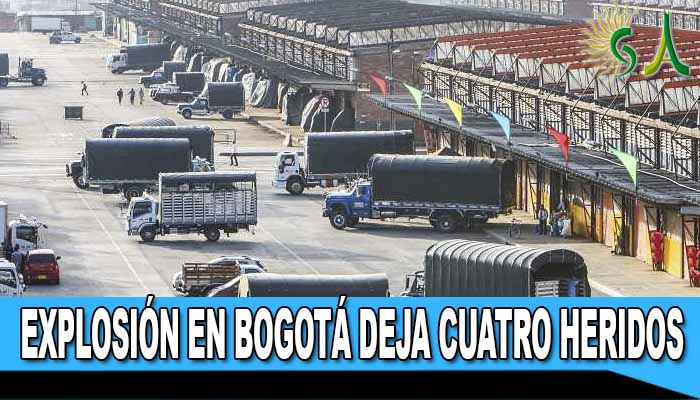 Última hora: vehículo cargado de pólvora explotó en Bogotá y deja cuatro heridos