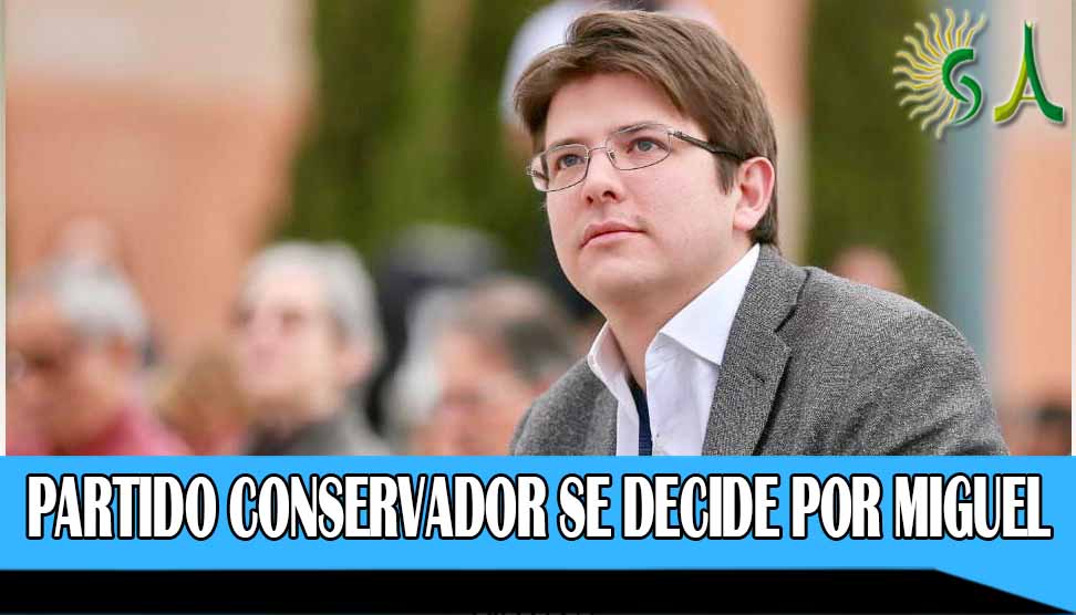 Partido conservador se decide por Miguel Uribe