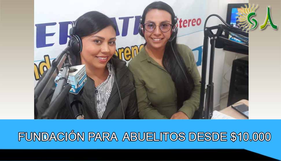EN UNA NUEVA FUNDACIÓN, DESDE $10.000, PESOS AL DÍA JÓVENES CUIDAN A LOS ADULTOS MAYORES