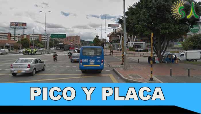 Pico y placa para este lunes 2 de septiembre en Bogotá