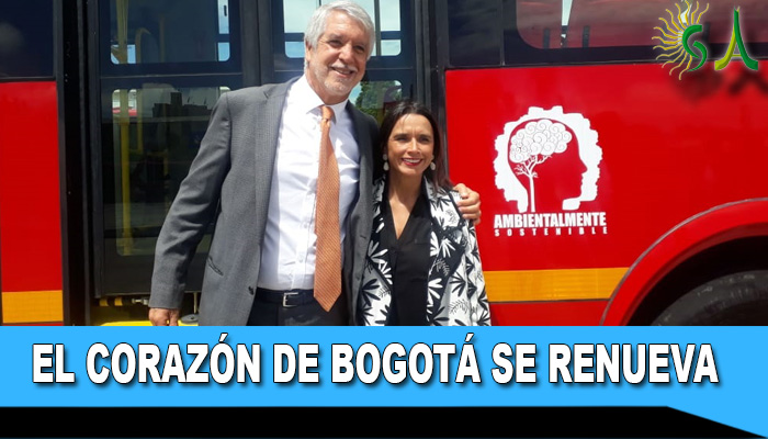 A esta hora lanzamiento oficial de la flota de buses a Gas Natural con tecnología Euro VI de TransMilenio en el Portal de Suba