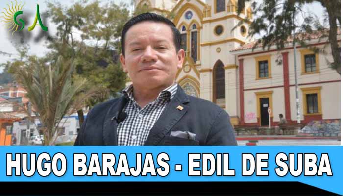 El Edil de Suba Hugo Barajas en entrevista a esta hora en el Magazin de la mañana