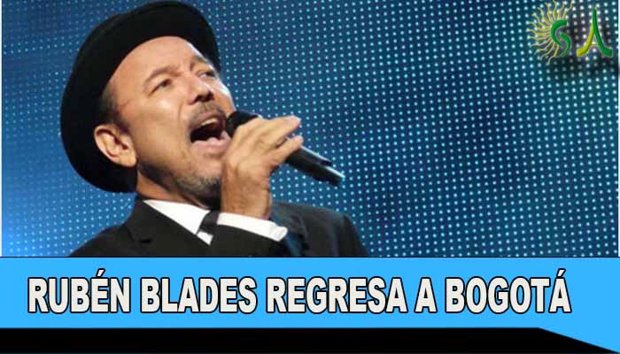 Rubén Blades regresa a Bogotá