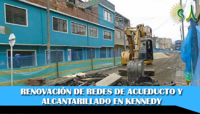 5 barrios de Kennedy estrenan redes de acueducto y alcantarillado