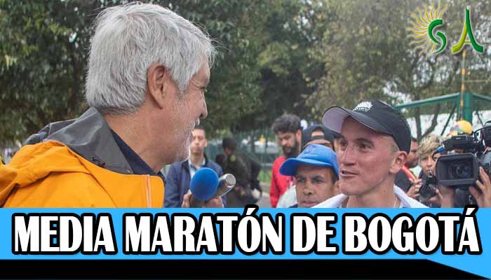 Alcalde Peñalosa recibió a los ganadores de la Media Maratón de Bogotá