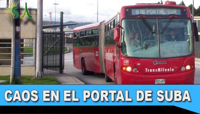 INTERMITENCIA EN LA PRESTACIÓN DEL SERVICIO DE TRANSMILENIO EN EL PORTAL DE SUBA