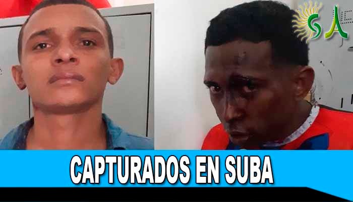 CAI Andes de Suba captura individuos por hurto