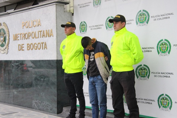 Policía de Bogotá Captura alias ‘splinter’ en el sector de Bosa