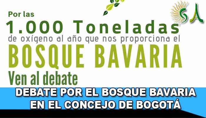 Debate por el Bosque Bavaria en el Concejo de Bogotá