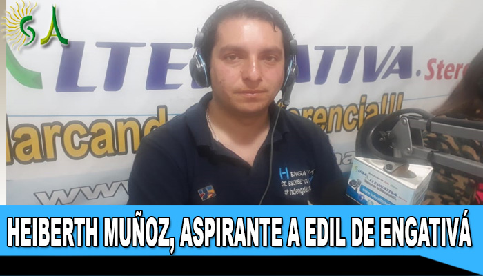 Heiberth Muñoz, aspirante a edil por el Centro Democrático, le apuesta a mejorar la seguridad en Engativá.