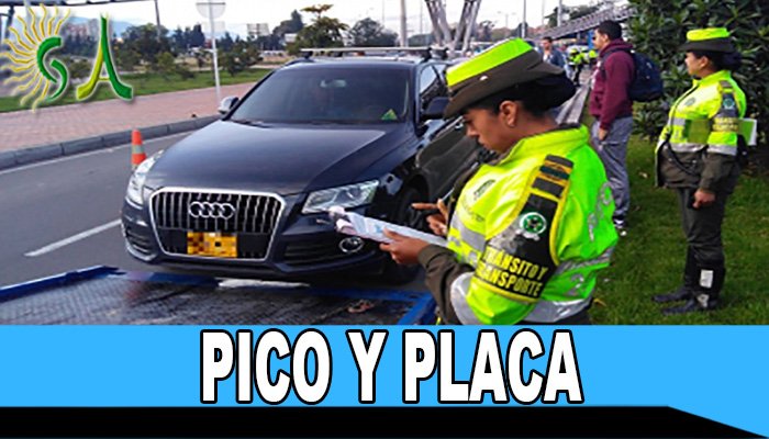 Pico y placa para este lunes 30 de septiembre en Bogotá