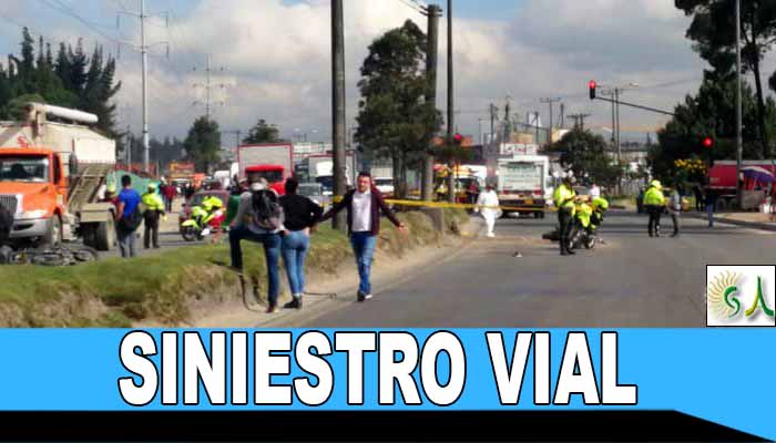 Una persona muerta deja un grave accidente en la calle 13 con carrera 19