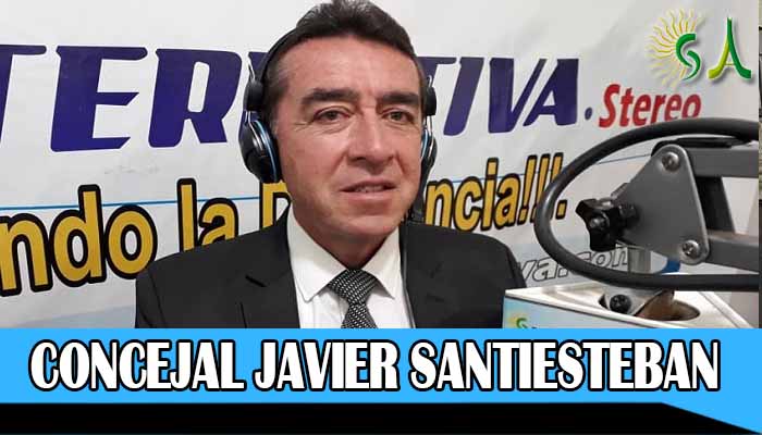 “He trabajado con energía y entusiasmo para sacar adelante esta ciudad”: concejal Javier Santiesteban