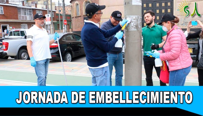 Bogotanos vivieron maratónica jornada de embellecimiento de la ciudad