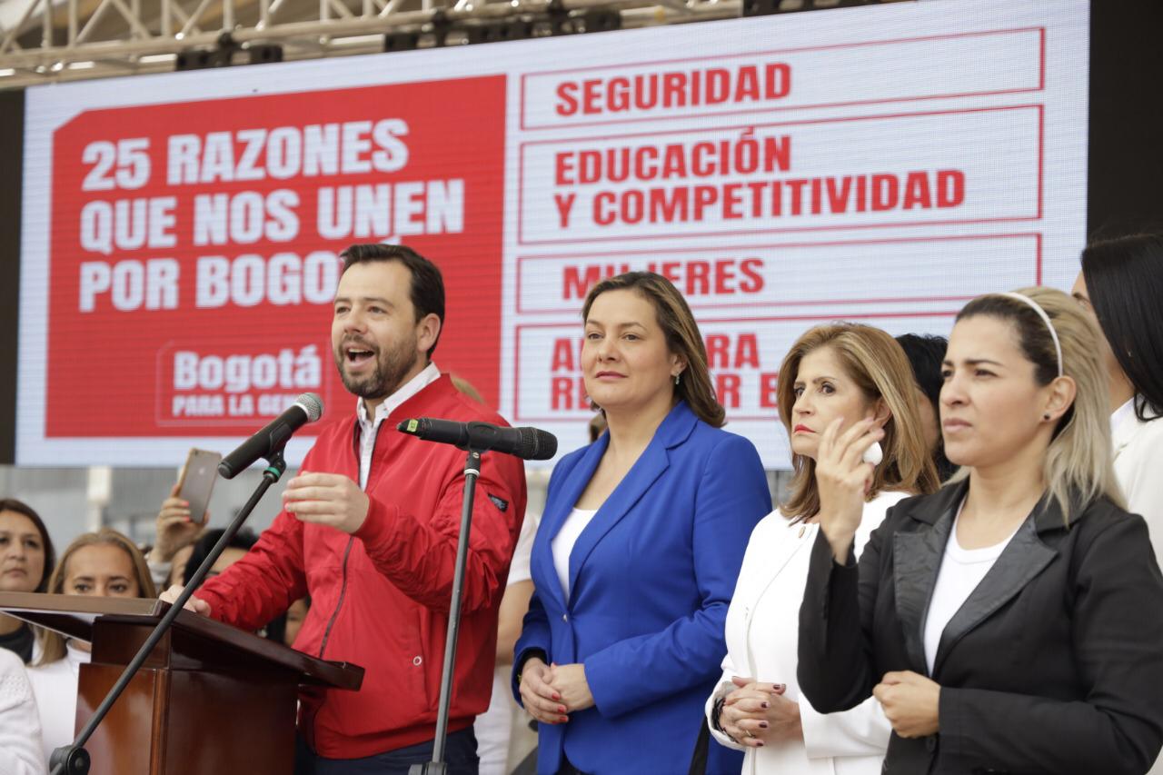 Ángela Garzón adhiere a Galán 