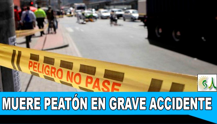 Muere Peatón arrollado en accidente vial por la calle 80 en el sector de la Granja en la localidad de Engativá