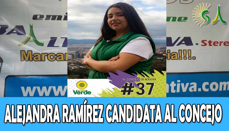 “La ciudad está cada vez peor”: Alejandra Ramírez, candidata al Concejo de Bogotá por la Alianza Verde.
