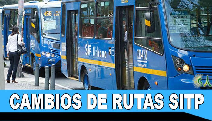 Seis rutas del SITP presentarán cambios a partir de este 26 de agosto