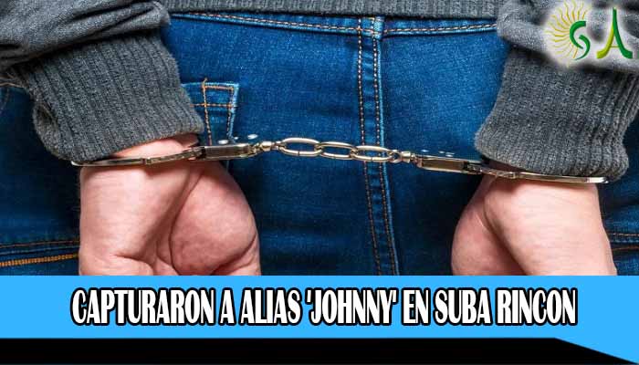 Capturaron a alias 'Johnny' cuando al parecer buscaba atentar contra enemigo en Suba