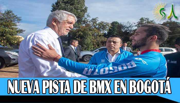 “Gracias alcalde y a todos. Es un sueño hecho realidad esta pista de BMX”: Carlos Ramírez, medallista olímpico