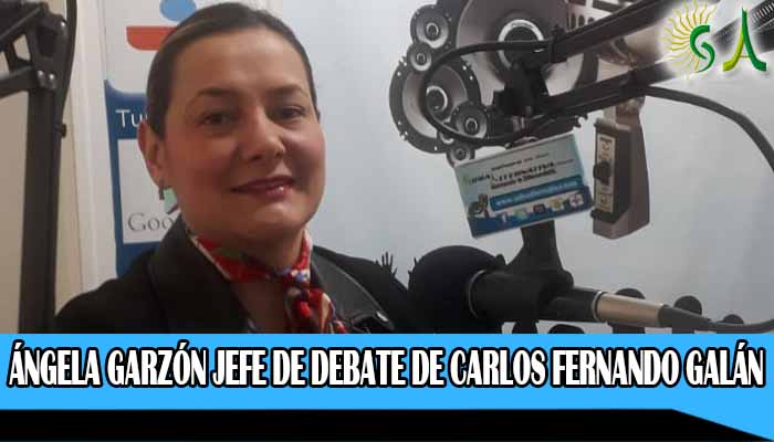 “Cada día tenemos más aceptación”: Ángela Garzón, jefe de debate de Carlos Fernando Galán
