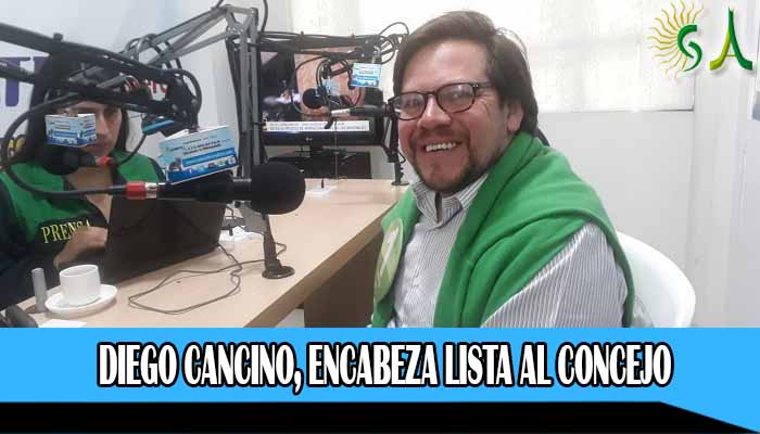 “Esta ciudad va muy mal”: Diego Cancino, candidato al Concejo de Bogotá por la Alianza Verde