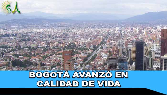 Bogotá avanzó en calidad de vida