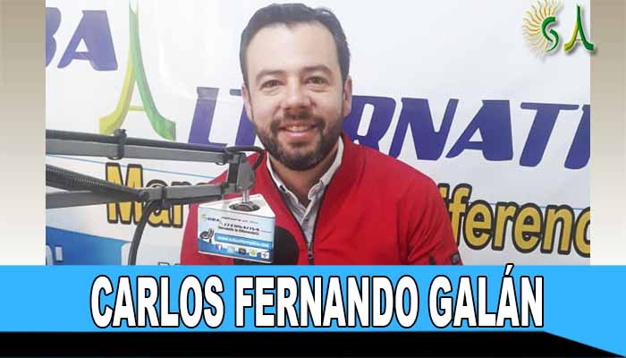“Voy estar un Suba permanentemente”: Carlos Fernando Galán, candidato a la Alcaldía de Bogotá.