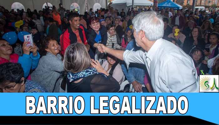 Más de 7.100 habitantes del barrio Unir II, en Engativá, felices con la legalización de su barrio