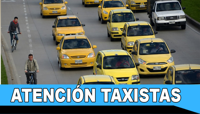 Mucha atención: levantan medida de Pico y Placa para taxis en Bogotá